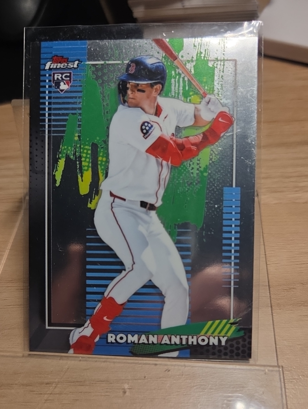 2026 Topps Finest Roman Anthony Baseball Card - White/Red/Green/Blue
